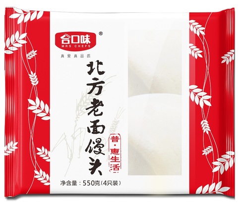 550g北方老面饅頭